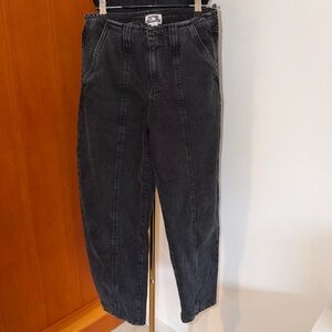 The Future Collective Black Denim Pants Barrel Pants S 0